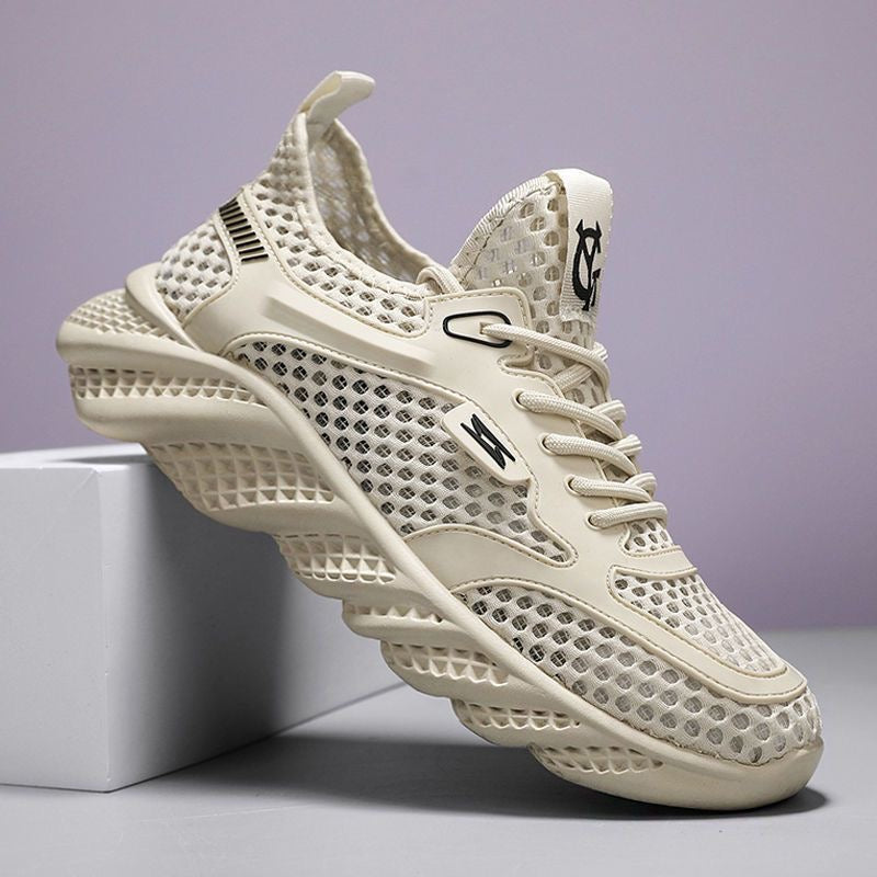 Summer 2025 New Hollow-Out Soft-Sole Casual Shoes | Premium Breathable Mesh