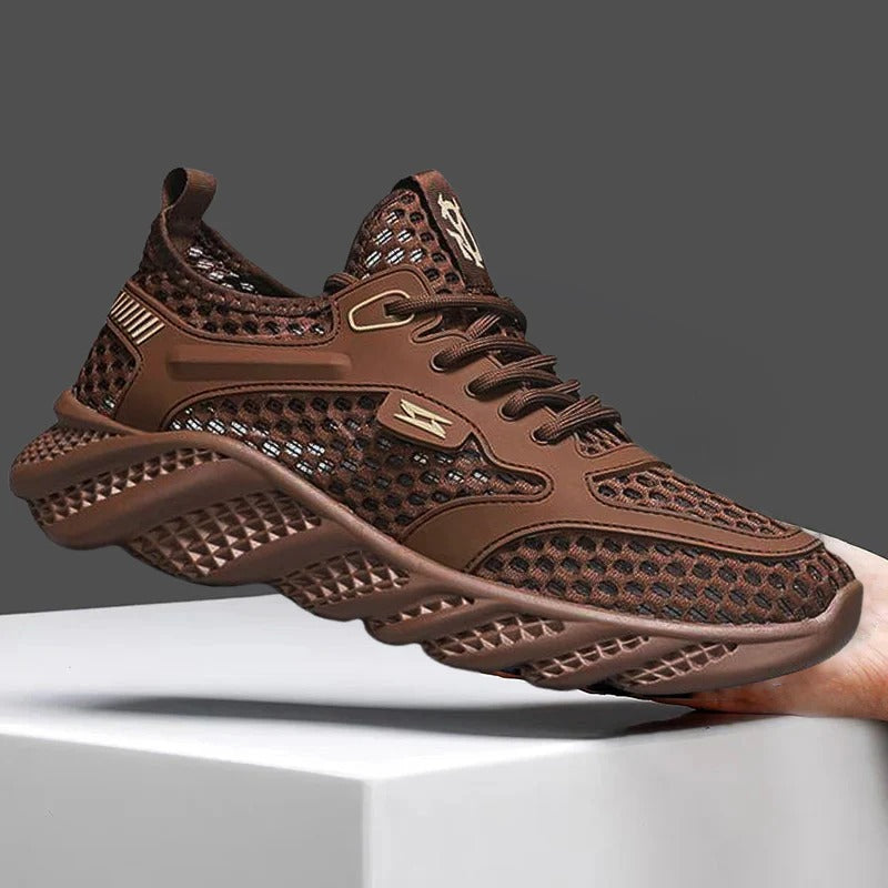 Summer 2025 New Hollow-Out Soft-Sole Casual Shoes | Premium Breathable Mesh