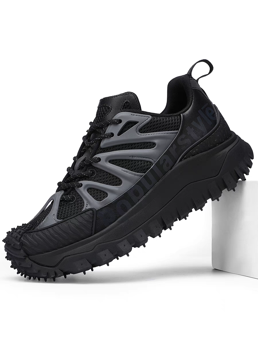 Calveto Men's Hybrid Mesh Outdoor Sneakers | Platform Casual Shoes