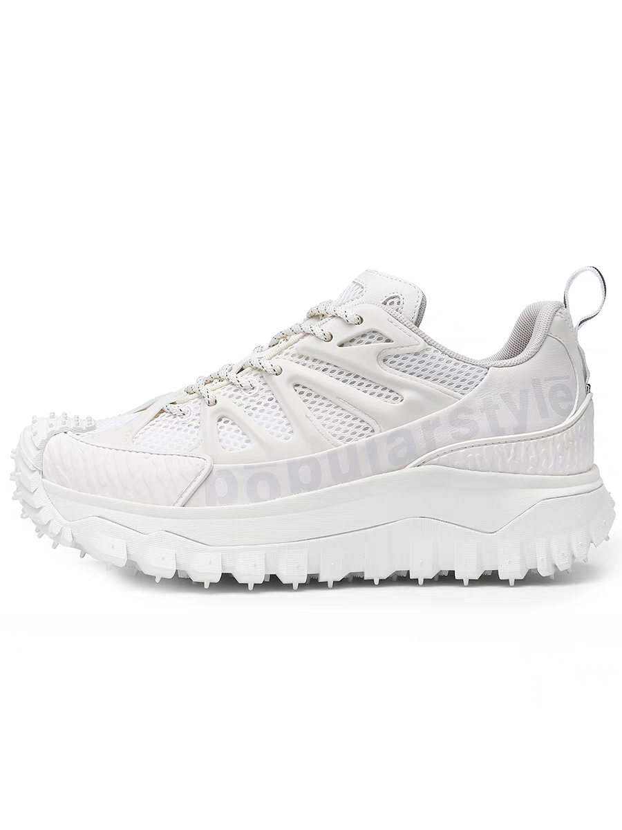 Calveto Men's Hybrid Mesh Outdoor Sneakers | Platform Casual Shoes
