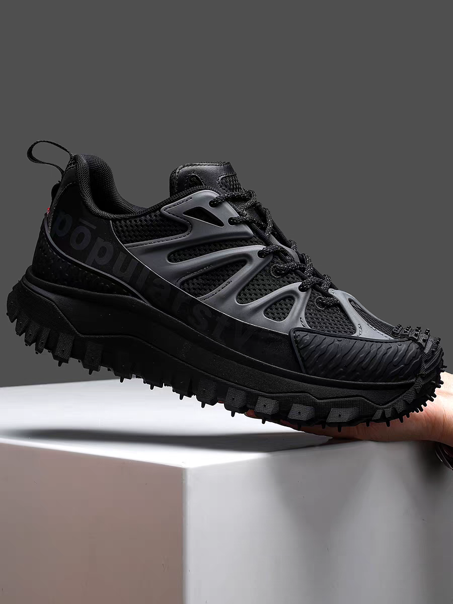 Calveto Men's Hybrid Mesh Outdoor Sneakers | Platform Casual Shoes