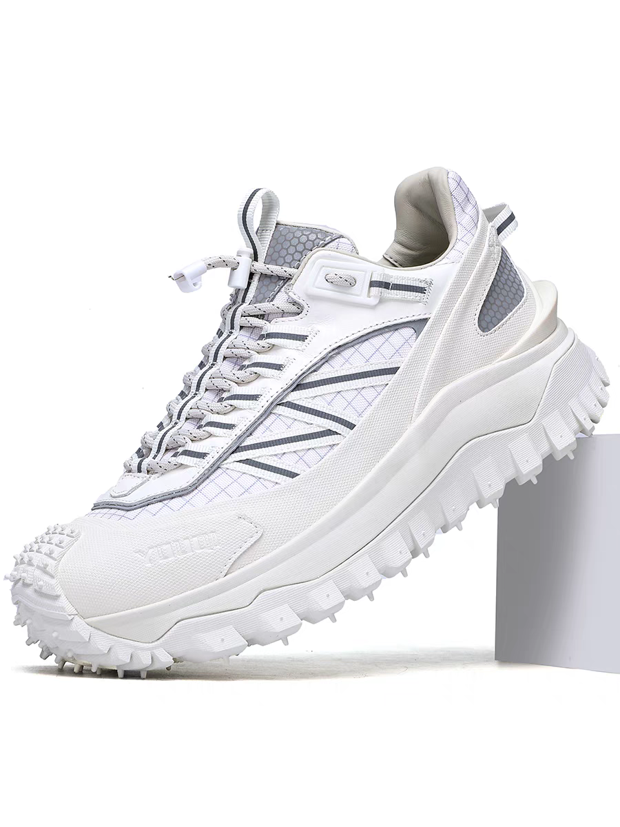 Calveto Men's Hybrid Leather Casual Sneakers | Platform Lifestyle Shoes w/ Textured Accents