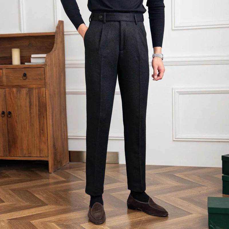 Calveto Retro Casual Pants