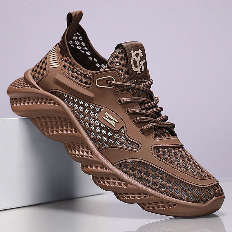 Summer 2025 New Hollow-Out Soft-Sole Casual Shoes | Premium Breathable Mesh
