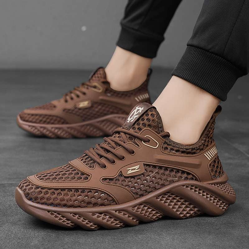 Summer 2025 New Hollow-Out Soft-Sole Casual Shoes | Premium Breathable Mesh
