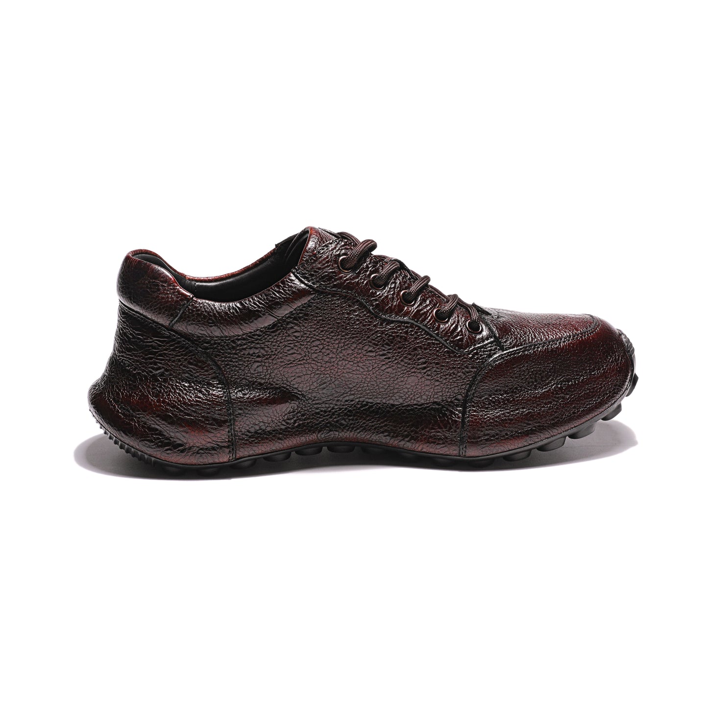 Crafton Heritage - Men's Genuine Wild Cowhide Breathable Soft Sole Stylish Business Retro Casual Jogging Shoes