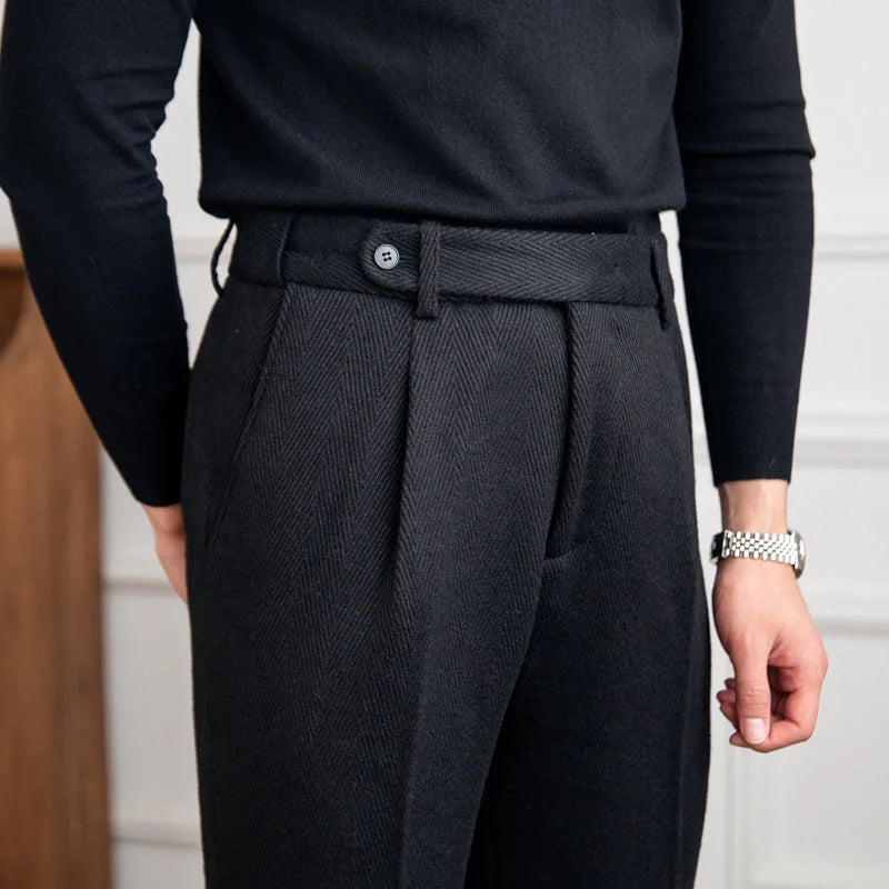 Calveto Retro Casual Pants