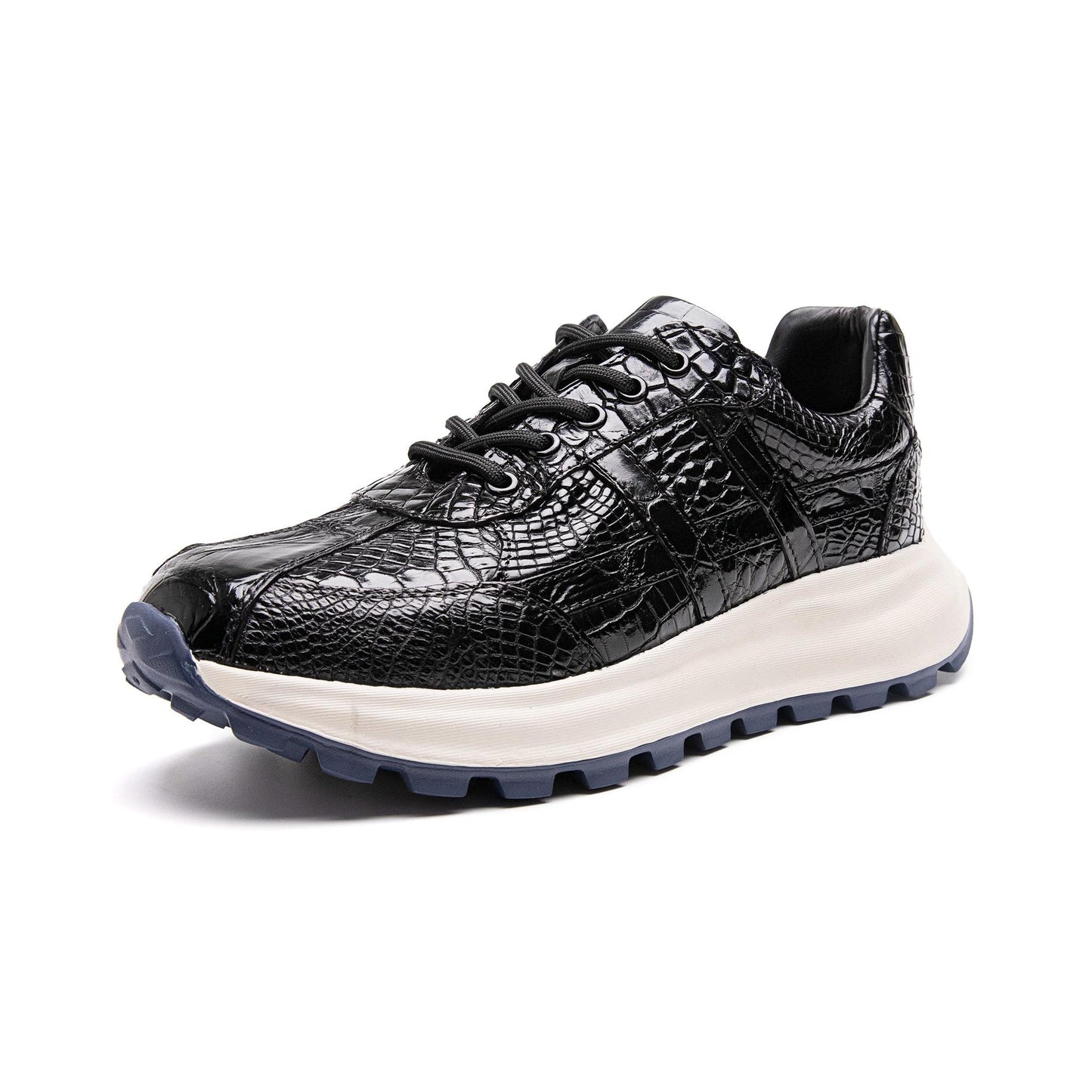 Crafton Heritage Men's Croc Dad Sneakers - Breathable Platform Comfort Casual Shoes