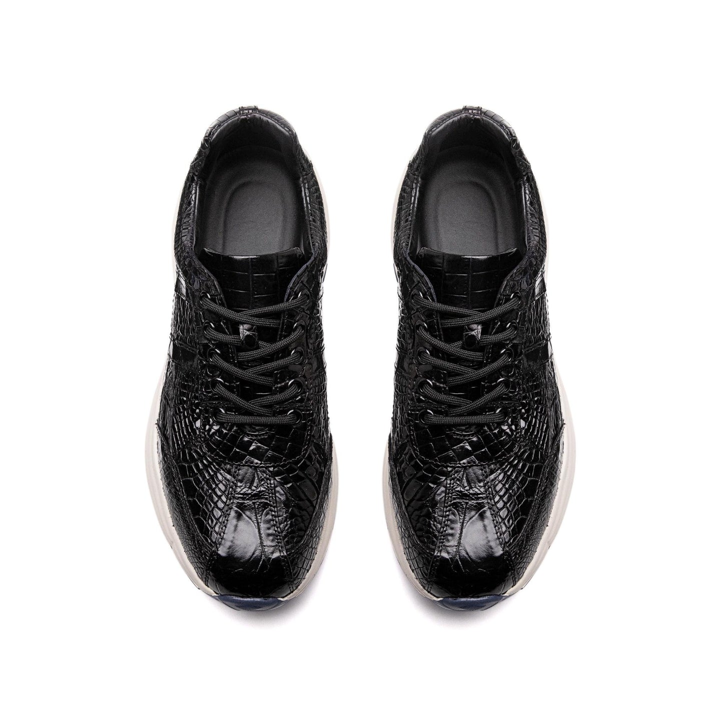 Crafton Heritage Men's Croc Dad Sneakers - Breathable Platform Comfort Casual Shoes