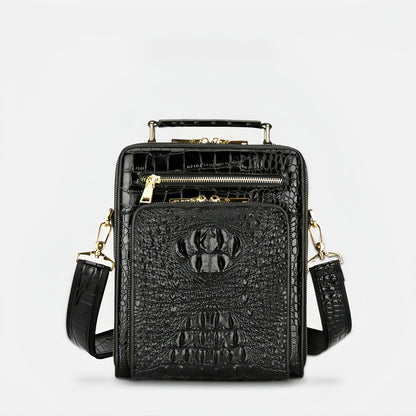 New Fashion Crocodile Pattern Handbag Casual Business Bag