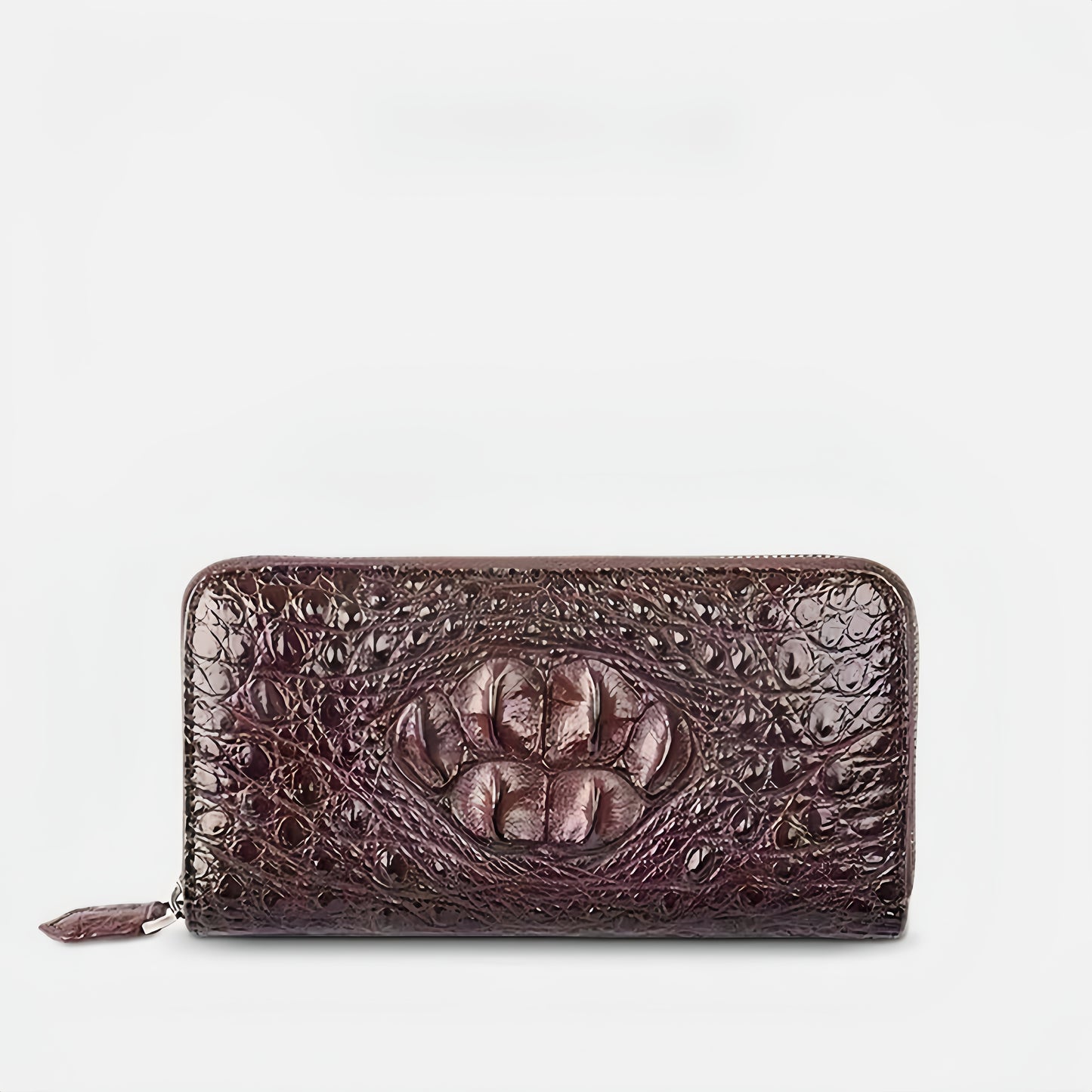 Men's crocodile patterned handbag wallet