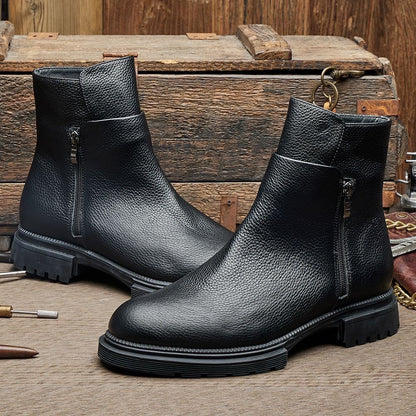 Calveto Chelsea Boots British Retro Martin Boots