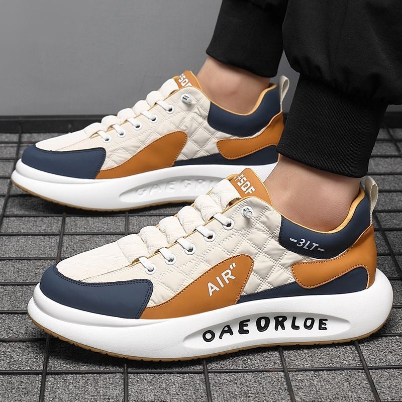Calveto Retro Casual Sneakers for Sports | Breathable Hollow-out Design