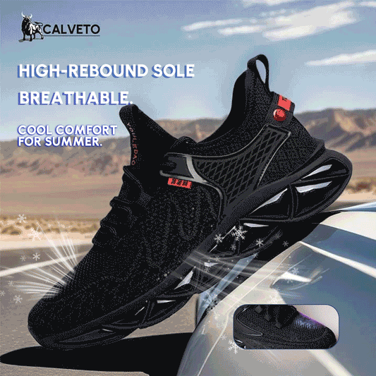 Lightweight, comfortable and versatile air-cushioned men's soft-soled sneakers