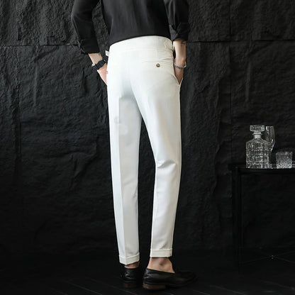 Calveto British Style Business Gentleman Suit Pants