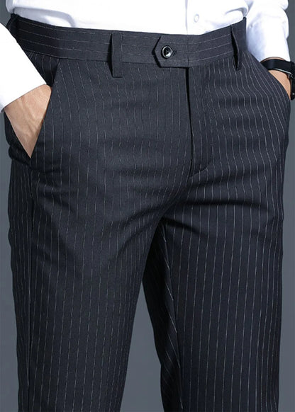 Calveto High-end Pendant Striped Dress Pants