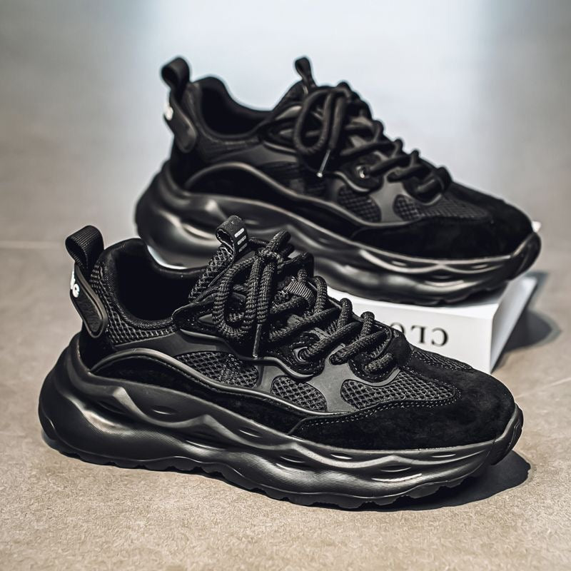 Calveto Handmade Retro Chunky Sneakers|Casual Jogging Shoes