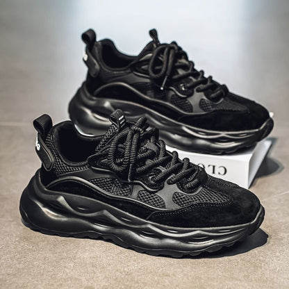 Calveto Handmade Retro Chunky Sneakers|Casual Jogging Shoes