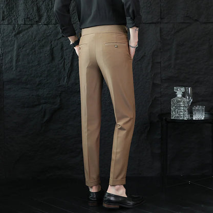 Calveto British Style Business Gentleman Suit Pants