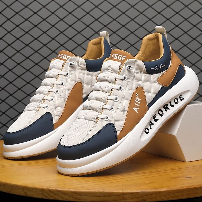 Calveto Retro Casual Sneakers for Sports | Breathable Hollow-out Design