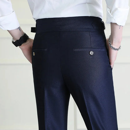 Calveto British Style Business Gentleman Suit Pants