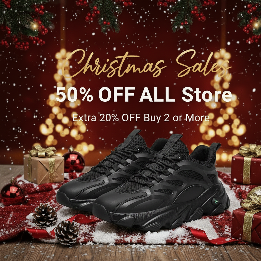 Calveto New Trend Leather Thick Sole Luxury Cowhide Sneakers