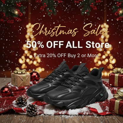 Calveto New Trend Leather Thick Sole Luxury Cowhide Sneakers