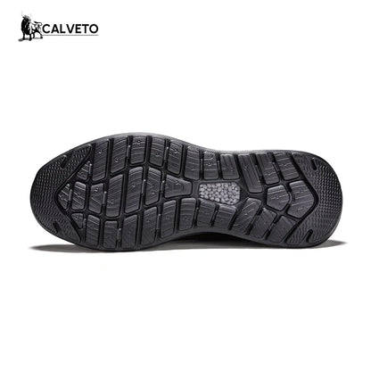 Breathable and versatile genuine leather business British casual leather shoes-Grey