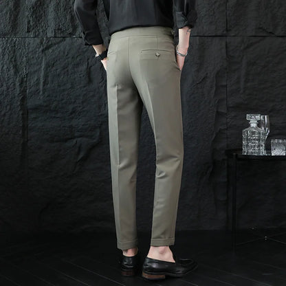 Calveto British Style Business Gentleman Suit Pants