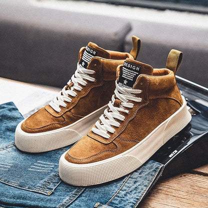 Calveto Handmade Retro Boots Fashion Casual Shoes