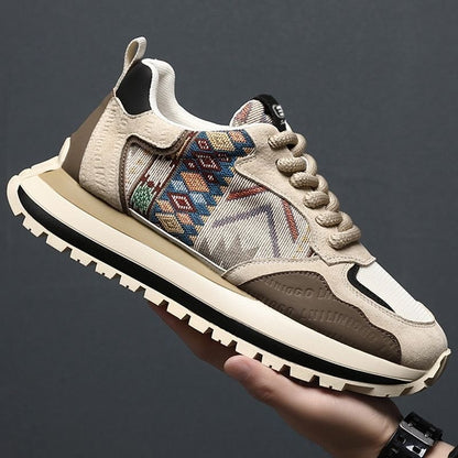 Calveto Handmade Retro Casual Chunky Sneakers | Comfy Versatile Shoes