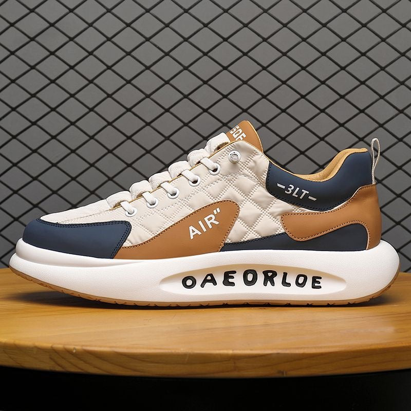 Calveto Retro Casual Sneakers for Sports | Breathable Hollow-out Design