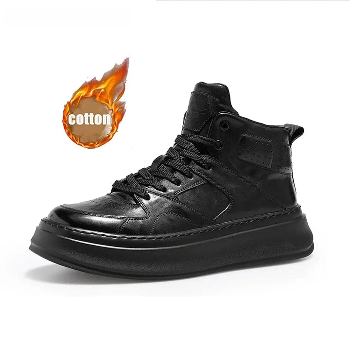Calveto Vintage Luxury Martin High Top Casual Boots