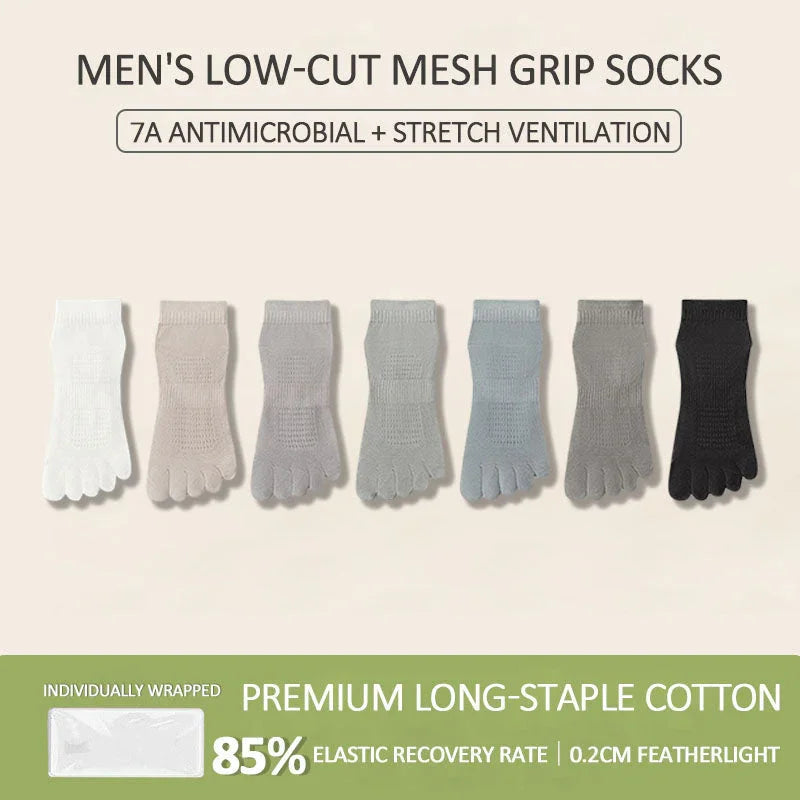 Ultra-Thin Toe Socks - Breathable, Anti-Odor & Seamless