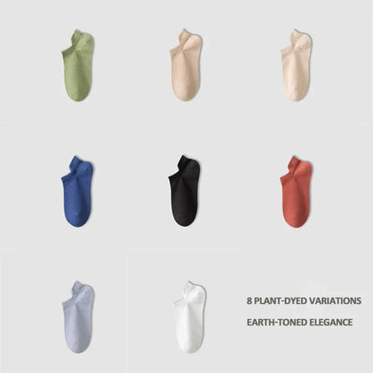 Premium Cotton No-Show Socks - Breathable & Odor-Free