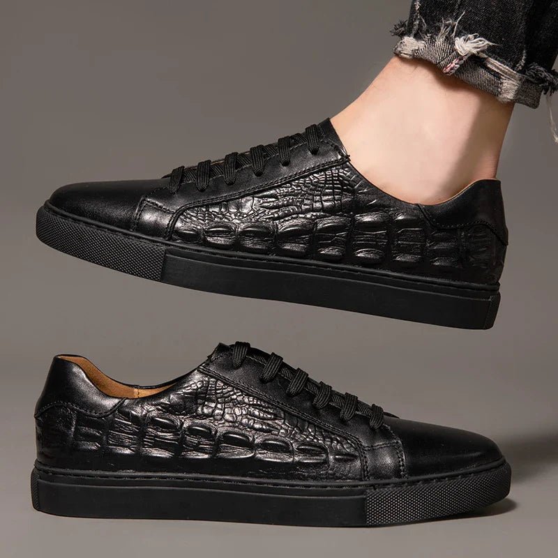 Calveto - Gatorra Leather Sneakers