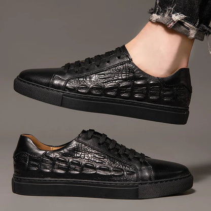 Calveto - Gatorra Leather Sneakers
