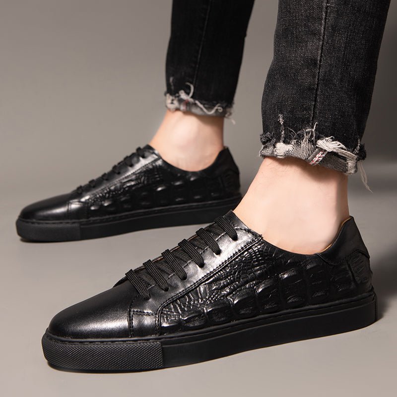 Calveto - Gatorra Leather Sneakers