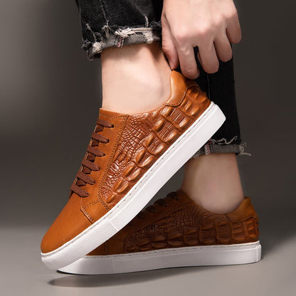 Calveto - Gatorra Leather Sneakers