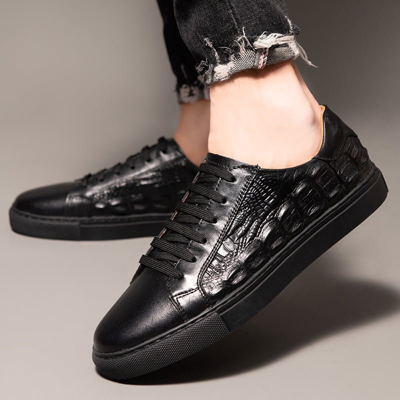 Calveto - Gatorra Leather Sneakers