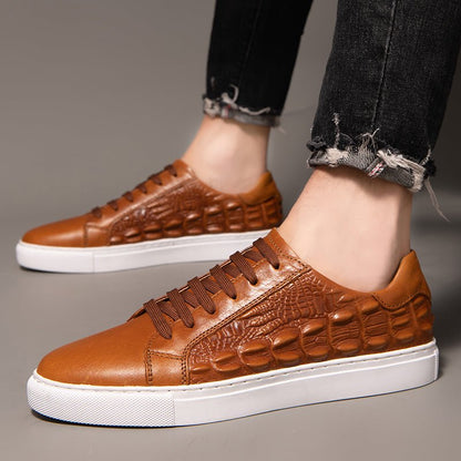 Calveto - Gatorra Leather Sneakers