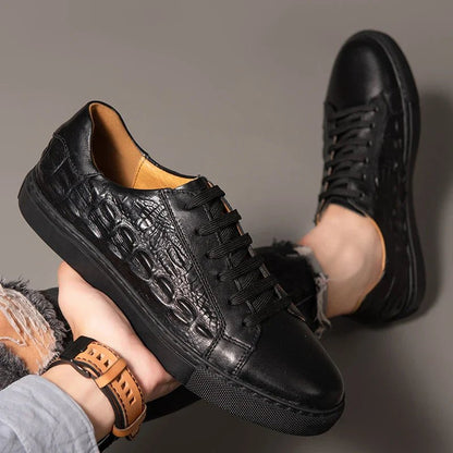 Calveto - Gatorra Leather Sneakers