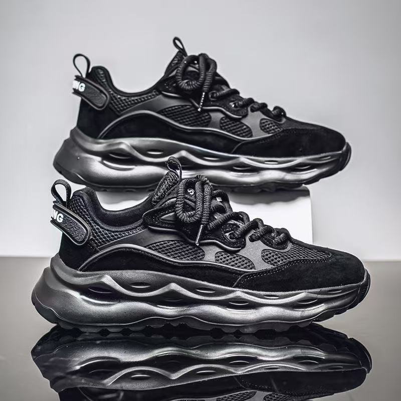 Calveto Handmade Retro Chunky Sneakers|Casual Jogging Shoes