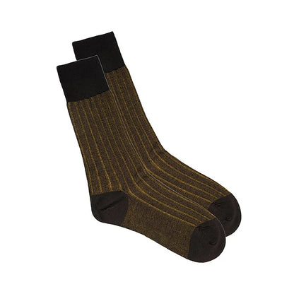 3D Striped Mid-tube Dress Socks