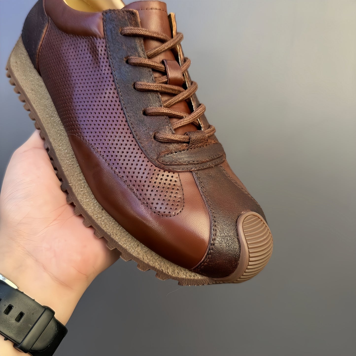Retro Casual Sneakers with Hollow-Out Design for Summer | Premium Breathable Technology
