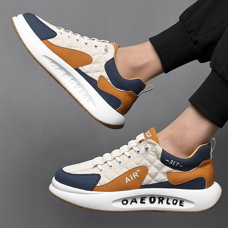 Calveto Retro Casual Sneakers for Sports | Breathable Hollow-out Design