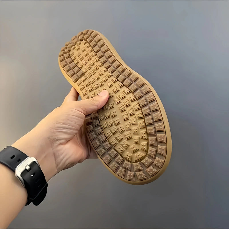 Calveto Handmade Retro Luxury Horsehide Boot