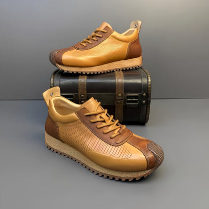 Retro Casual Sneakers with Hollow-Out Design for Summer | Premium Breathable Technology