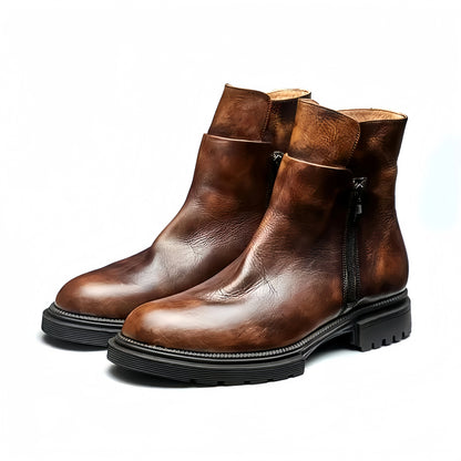 Calveto Chelsea Boots British Retro Martin Boots