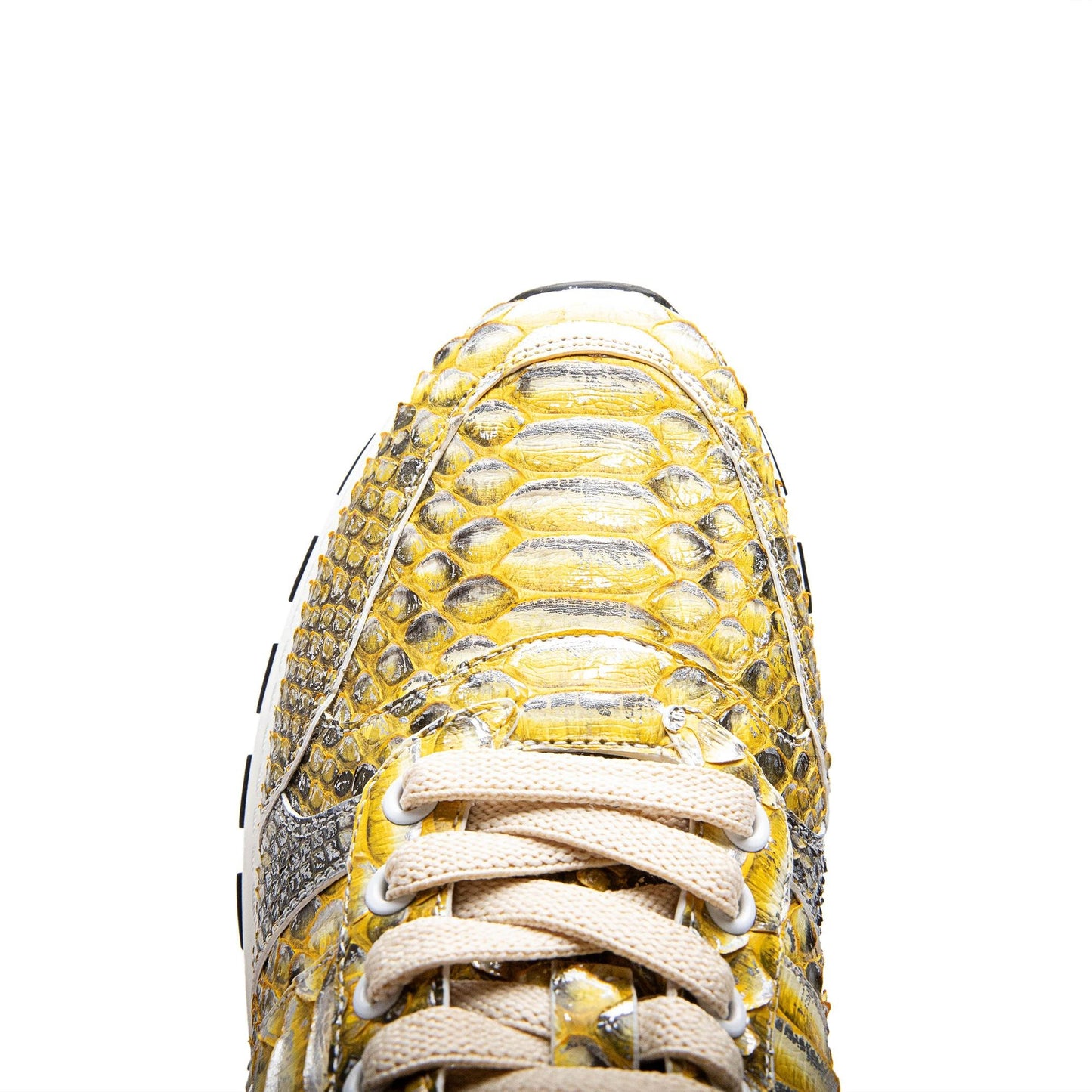 Crafton Heritage Men's Python-Embossed Breathable Sneakers - Summer Anti-Slip Casual Running Shoes